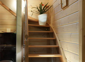 Escalier de maison bois